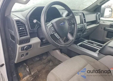 2018 Ford F150 Super Cab from USA, damaged, VIN 1FTFX1E55JFA43604